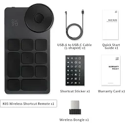 Клавіатура XP-Pen ACK05 Wireless Shortcut Remote [113381] - мініатюра 3