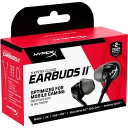Навушники HyperX Cloud Earbuds II Black (70N24AA) - мініатюра 7