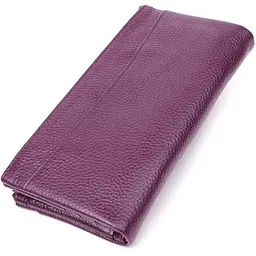 Яскравий жіночий гаманець з натуральної шкіри CANPELLINI 20873_1 фіолетовий - мініатюра 2