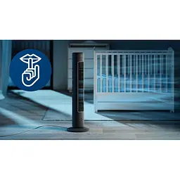 Вентилятор Philips колонний 110 см 40 Вт графіт (CX5535/11) - мініатюра 16