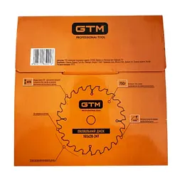Диск пиляльний GTM 165×20мм, 24 зуби, по дереву (SBW-16524) - мініатюра 3