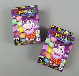 Крейда для малювання на асфальті Danko Toys MEL-01-06