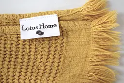 Рушник Lotus Home - Rius mustard гірчичний 90x170 - мініатюра 3