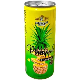 Напій Bisan Drinks Pineapple соковмісний негазований 250 мл