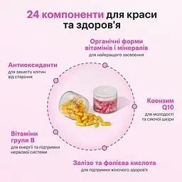 Вітаміни для неї Perla Helsa Multi-Beauty Duo-Caps 60 капсул - мініатюра 4