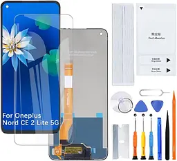 Екран дисплея H&LYCYJ для Oneplus Nord CE 2 Lite 5G CPH2381 CPH2409 РК-екран для заміни в зборі з комплектом
