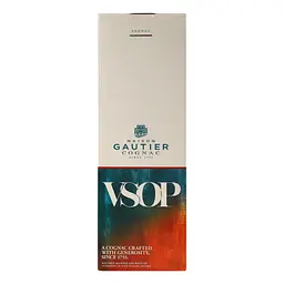 Коньяк Gautier VSOP 40% 0.7 л в подарунковій упаковці - мініатюра 5