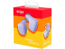 Навушники TWS Ergo BS-530 Twins Nano 2 Violet (BS-530V) - мініатюра 7