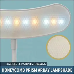Лампа настольная LED Market Union Овал аккумуляторная 1200 мА/ч с защитой для глаз (1020482) - миниатюра 3