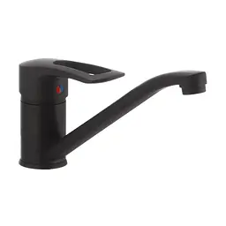 Змішувач для кухні Haiba Hansberg 004 black HB0178 Чорний матовий