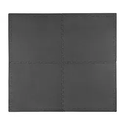 Мат-пазл (ласточкин хвіст) 4FIZJO Mat Puzzle EVA 120 x 120 x 1 cм Black 4FJ0060 (P-5907222931011) - мініатюра 2