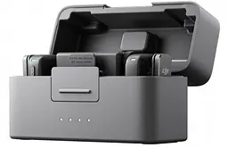 Набір - бездротова мікрофонна радіосистема для смартфона камери DJI Mic Mini 2TX + 1RX + Charging Case (CP.RN.00000433.01) - мініатюра 3