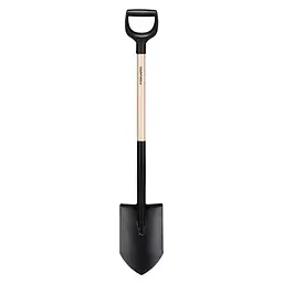 Лопата з дерев'яною ручкою Fiskars Solid™ (1066721)