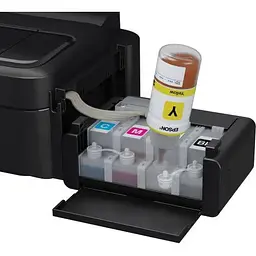 Принтер струменевий кольоровий A4 Epson L132  Black 5760х1440 dp до 27/15 стор/хв USB вбудоване СНПЧ по 70 мл чорнило 664 (C11CE58403) - мініатюра 4