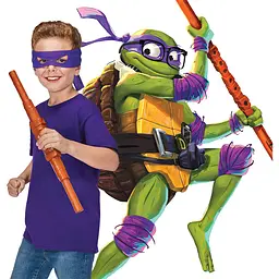 Набір іграшкової зброї TMNT Черепашки-ніндзя Movie III Жердина Бо Донателло (83522) - мініатюра 4