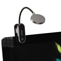 Настільна лампа Baseus Comfort Reading Mini Clip Lamp Dark Gray (DGRAD-0G) [67870] - мініатюра 5