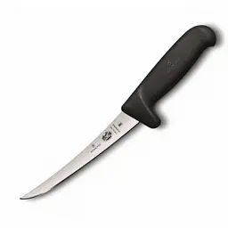 Кухонний ніж Victorinox Fibrox Boning Flexible 15 см Safety Grip Black (5.6613.15M)