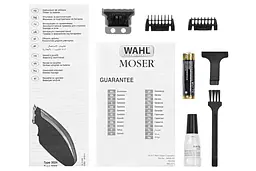 Moser Машинка для стрижки тварин WAHL Pocket Pro Deluxe, 2хАА, насадок-2, сталь, чорно-сріблястий - мініатюра 3