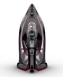 Праска TEFAL Ultimate Pure FV9835E0, 3000 Вт, 240 г/хв, 350 мл, підошва Durilium, чорно-бордовий - мініатюра 4