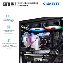 Комп'ютер Artline Gaming X87 Windows 11 Home (X87v46Win) - мініатюра 4
