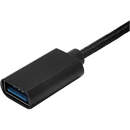 Перехідник OTG AC-150 2in1 USB 3.0 - MicroUSB USB Type-C Black XoKo (AC-150-BK) - мініатюра 2
