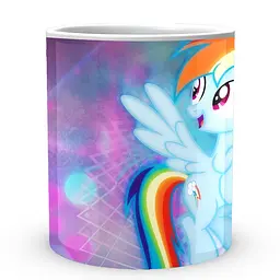 Кухоль GeekLand My little pony Мій маленький поні Веселка Деш MLP 06 330 мл білий - мініатюра 2