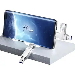 Флеш-накопичувач USB Borofone BUD3 USB3.0 Type-C 128 ГБ з високою швидкістю передавання даних (37591-01_525) - мініатюра 4