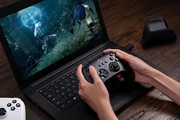 Геймпад 8BitDo Ultimate Bluetooth 80NA Black Edition - мініатюра 8