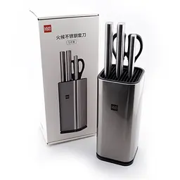 Набір ножів з підставкою Xiaomi HuoHou Stainless Steel (HU0095) 5 предметів - мініатюра 3