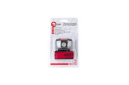 Ліхтар налобний на батарейках Intertool 1 LED + 2 LED х 1 Вт LB-0302 - мініатюра 3