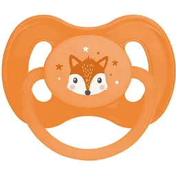 Пустушка латексна кругла Canpol babies Cute Animals 6-18 міс. в асортименті (22/594_new)