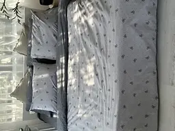 Постільна білизна полуторна Dushka Home Муслін 41041 160х215 см