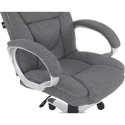 Офісне крісло GT Racer X-2852 Classic Fabric Dark Gray [121509] - мініатюра 5