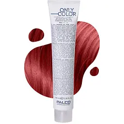 Крем-фарба для волосся Palco Only Color №7.56 блонд середній махагоновий червоний 100 мл