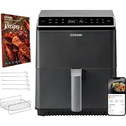 Мультипіч Cosori Dual blaze CAF-P681S-KEUR чорна [120884] - мініатюра 8
