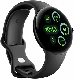 Смарт-годинник Google Pixel Watch 3 41 mm Wi-Fi Matte Black Aluminum Case/Obsidian Active Band - мініатюра 3