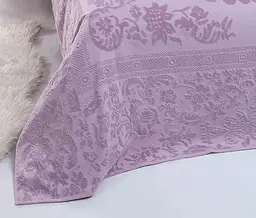 Велюрове покривало Odesa Lilac 200×220 см Belizza pbe0052231 - мініатюра 3