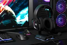 Гарнітура ігрова HG340, 7.1, USB-A, RGB, 2м, чорний 2E Gaming teh0013106 - мініатюра 3