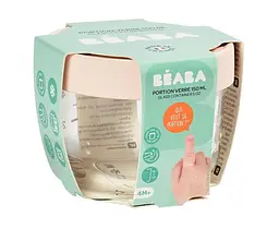 Контейнер скляний для зберігання Beaba Babycook, 150 мл, рожевий (912649) - мініатюра 3