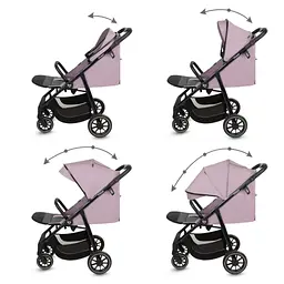 Прогулянкова коляска Kidwell Enzo Pink - мініатюра 2