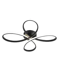 Люстра Goldlux 331816 Fiore LED 1x42W 4000K 5000Lm IP20 чорна - мініатюра 2