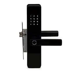Замок біометричний автономний Trinix TRL-5303BTF Black з Bluetooth, зчитувачем відбитків пальців і карт Mifare (65-00061)