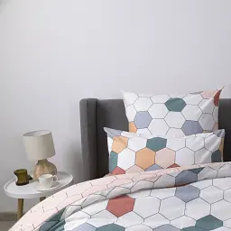 Комплект постільної білизни ТЕП Happy Sleep Барвисті соти двоспальний 50x70 - мініатюра 5