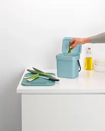 Відро сміттєве Brabantia Sort&Go, м'ятний, 3 л (209826) - мініатюра 4