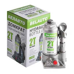 Домкрат гідравлічний пляшковий Belauto 2 т 148-276 мм (DB02) - мініатюра 2