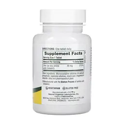 Цинк 30 мг Nature's Plus - 90 таблеток, для імунітету - мініатюра 2
