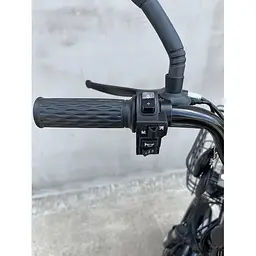 Електровелосипед Minako U20" 800W 60V 26Ah + сидіння/багажник чорний - мініатюра 7