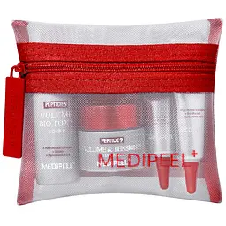 Набір косметики MediPeel Peptide 9 Volume Bio Tox Trial Kit 4 засоби + косметичка - мініатюра 3