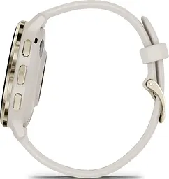Смарт-годинник Garmin Venu 3S Soft Gold S. Steel Bezel w. French Gray Case and S. Band (010-02785-02/52) - мініатюра 5