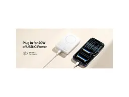 Зовнішній акумулятор (Power Bank) Belkin Slim Magnetic 10000mAh White (BPD015HQWH) - мініатюра 9